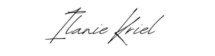 Ilanie Kriel’s signature