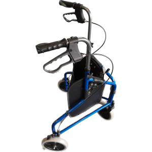 Compact 3 Wheel Walker