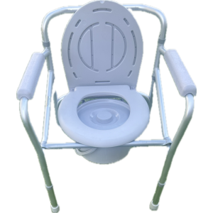 Folding Commode Aluminium